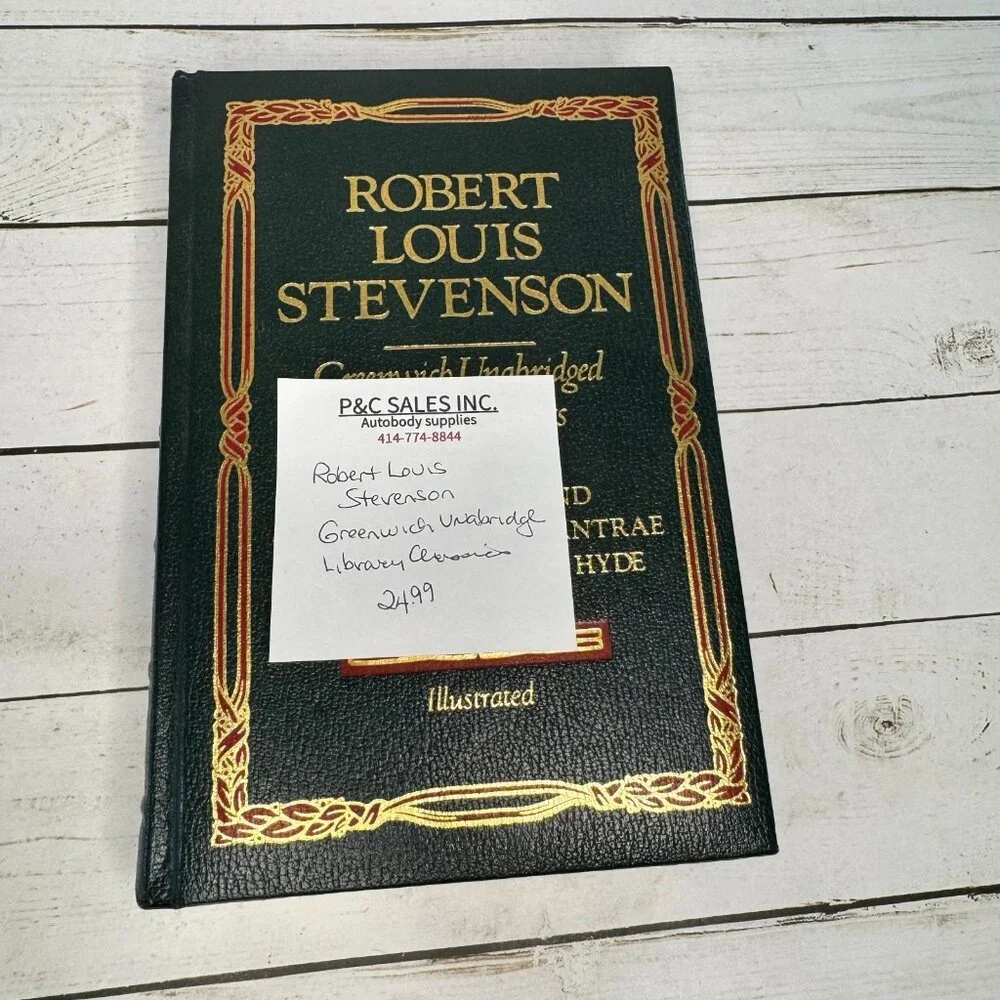 Greenwich Unabridged Library Classics Robert Louis Stevenson 1983 Illustrated HC